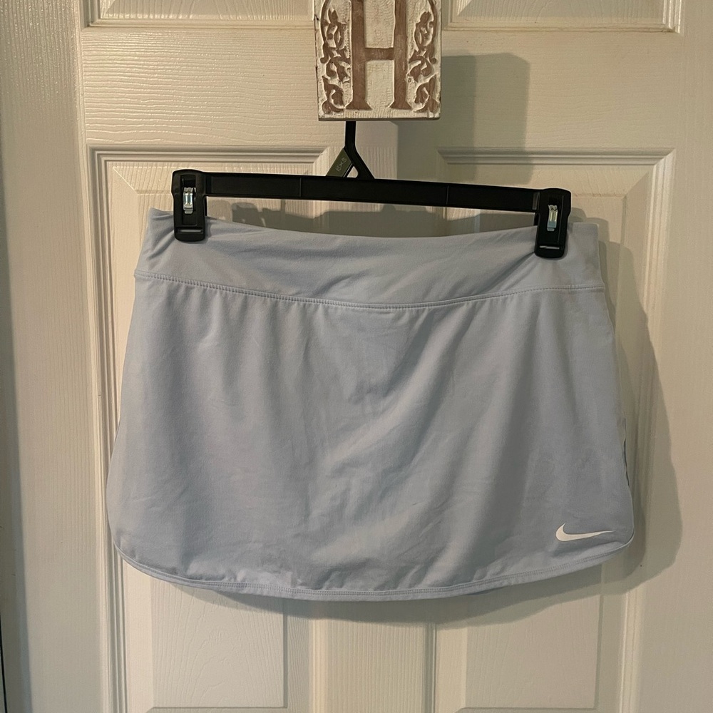 Nike Dri Fit Light Blue Tennis Skirt - Size Large